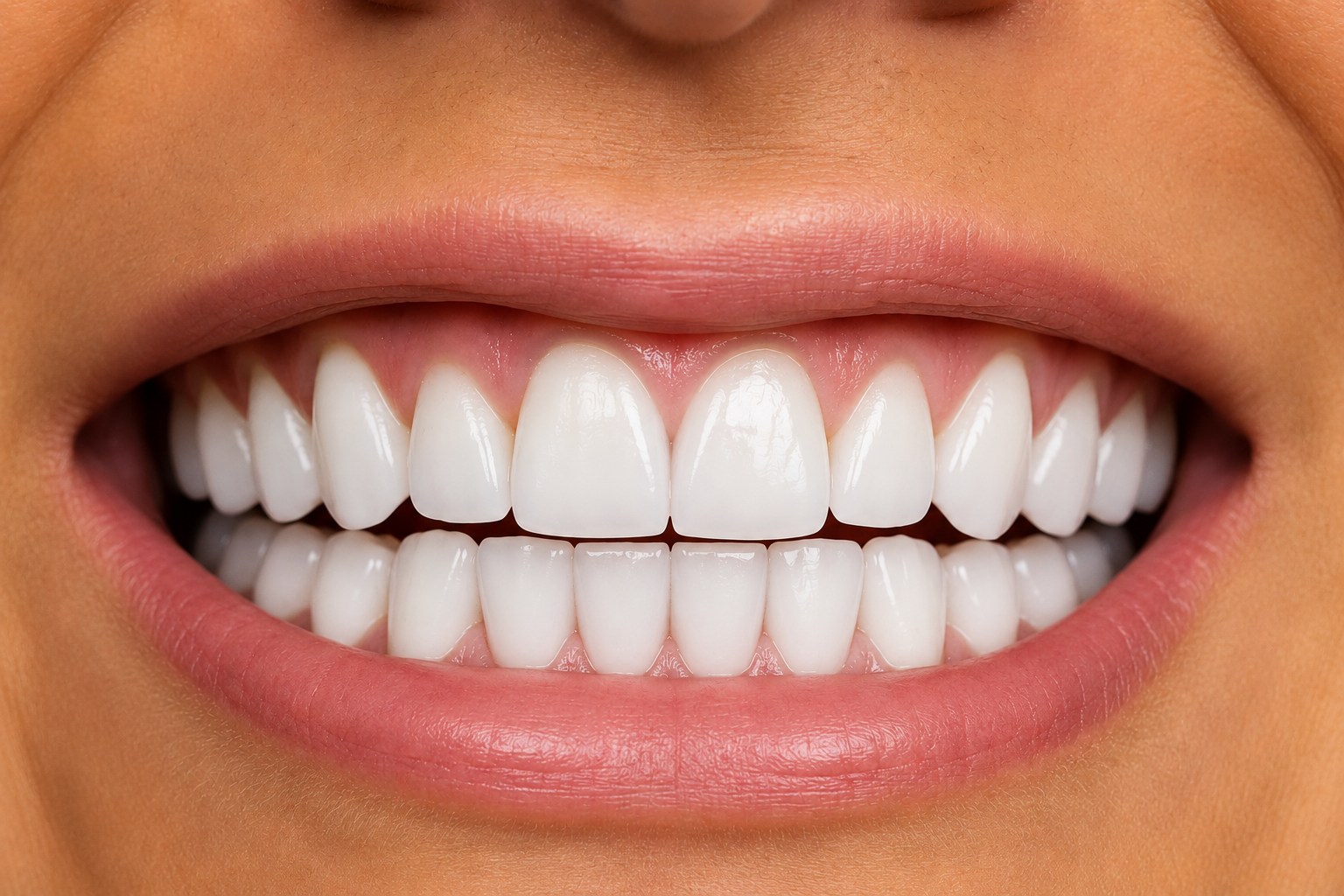 Smile after treatment
